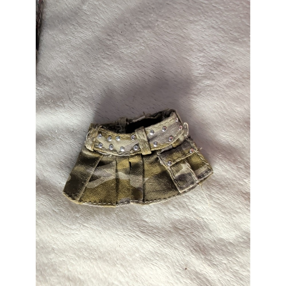 Bratz Wild Life Safari Nevra Replacement Skirt Green Camo